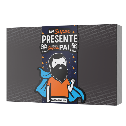Embalagem Super Pai - Barba Robusta