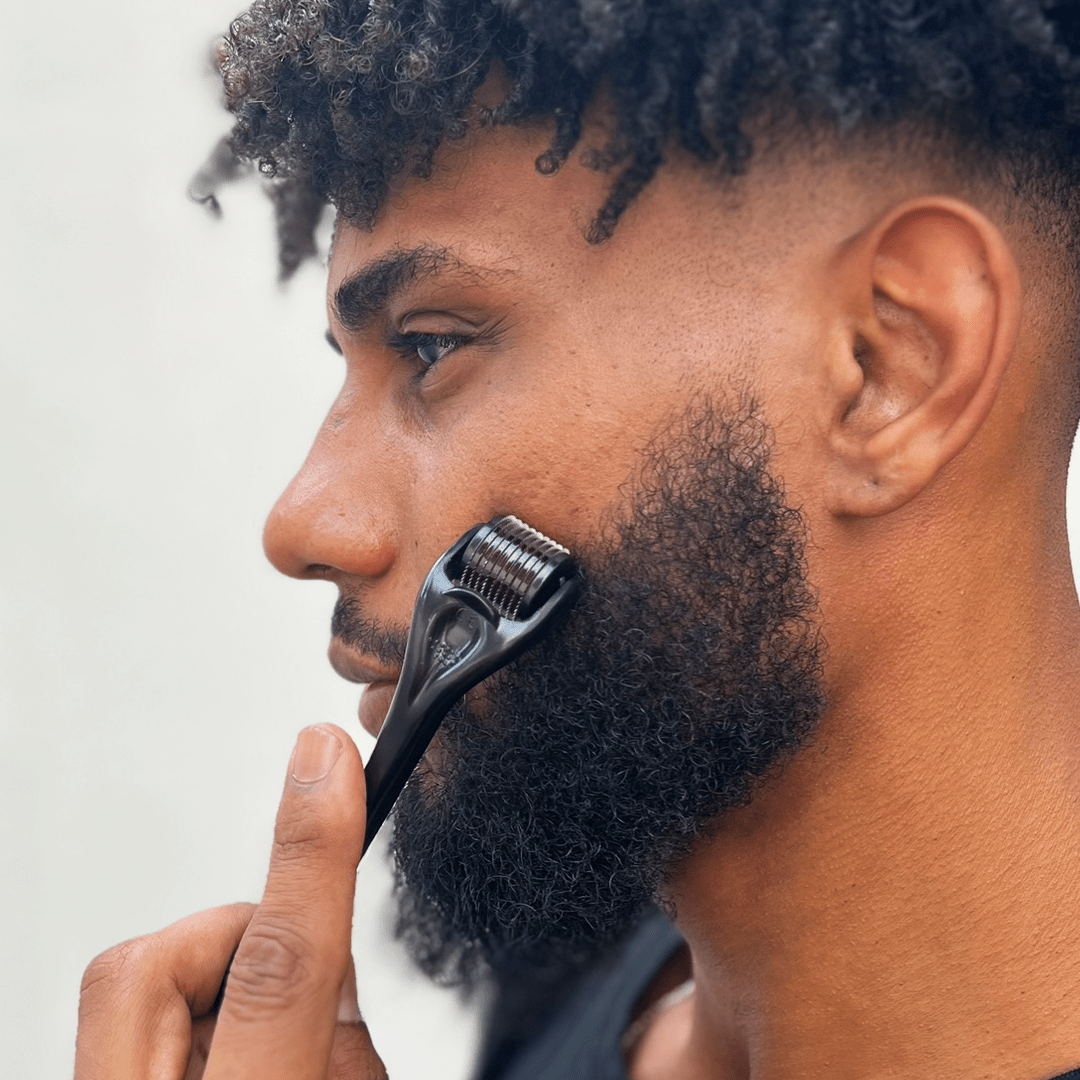 Kit Crescimento 3 Tônicos + 9 Derma Rollers (6 Meses de Uso) - Barba Robusta