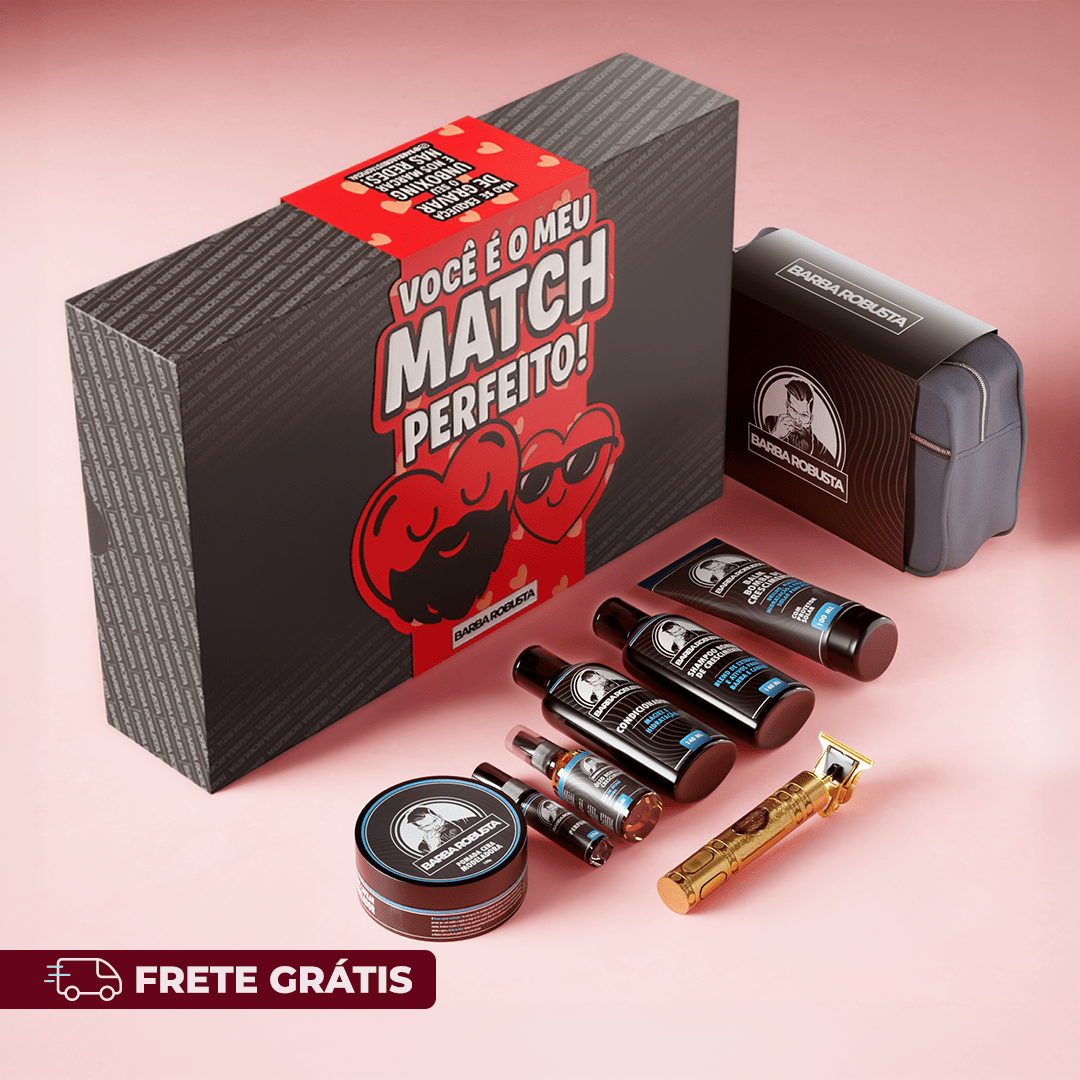 Kit Elite Dia dos Namorados - Barba Robusta