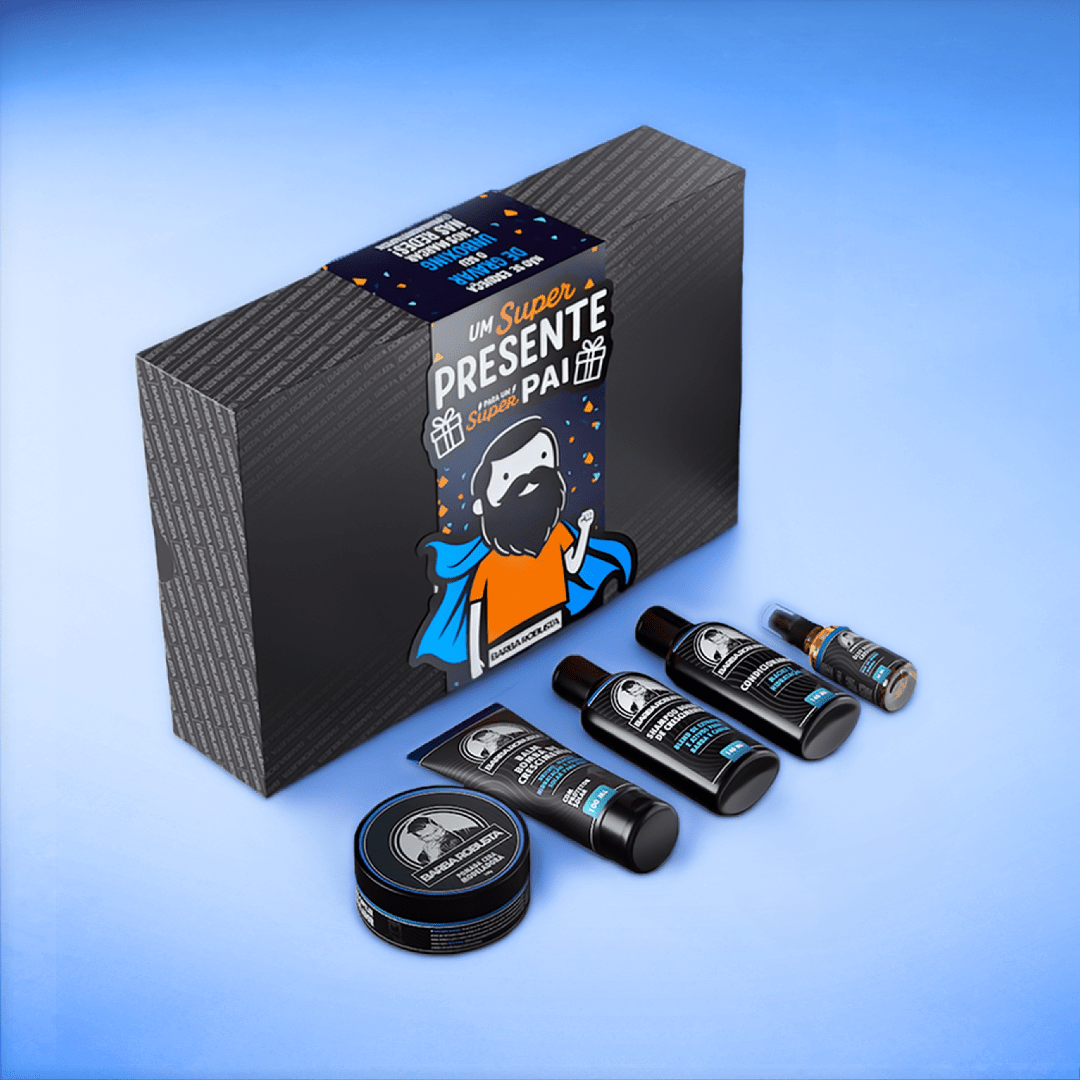 Kit Presente Completo - Pais 2026 - Barba Robusta