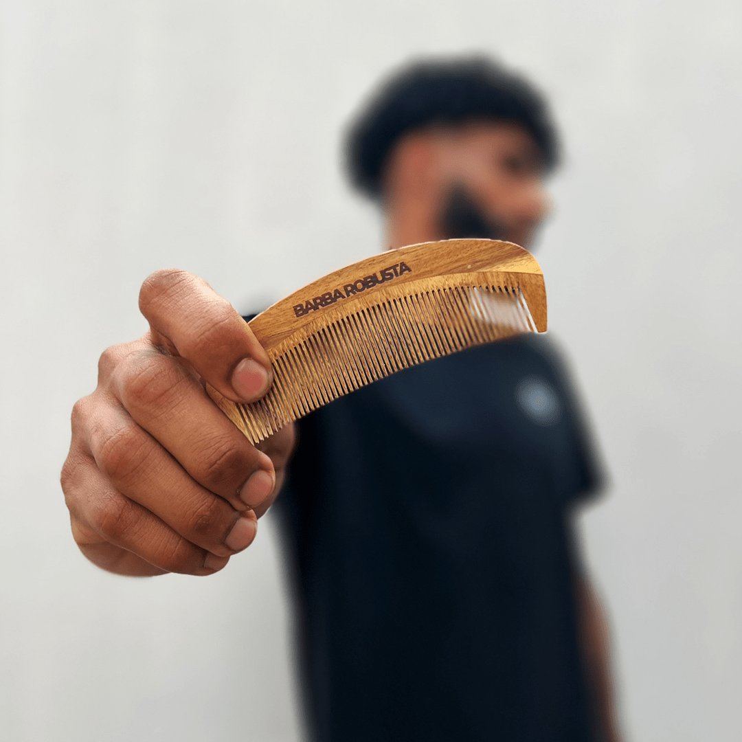 Pente de Madeira - Barba Robusta - Barba Robusta