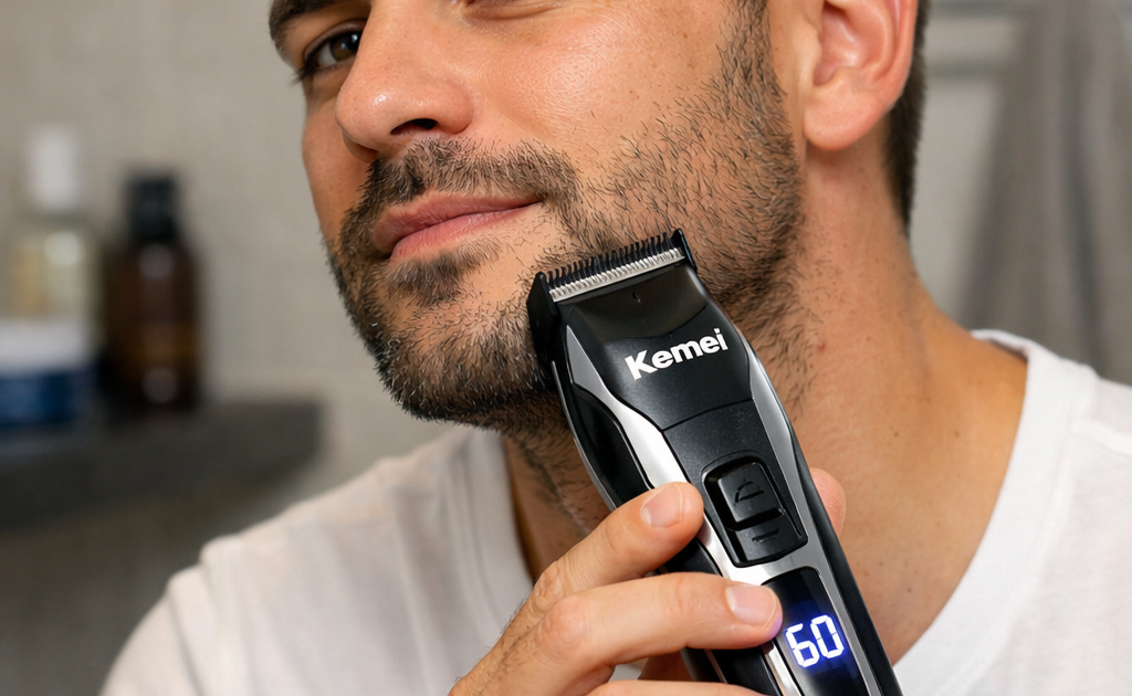 Máquina de Acabamento para Barba: Como Fazer o Contorno em Casa