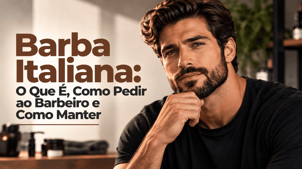 Barba Italiana: O Que É, Como Pedir ao Barbeiro e Como Manter - Barba Robusta