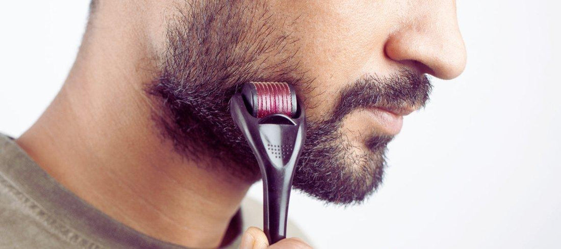 Guia Completo para Usar o Dermaroller de 0.5mm no Crescimento da Barba - Barba Robusta barbarobusta.com.br