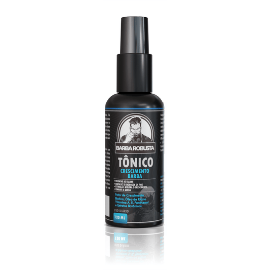 1 Tônico Barba Robusta 120ml - Barba Robusta