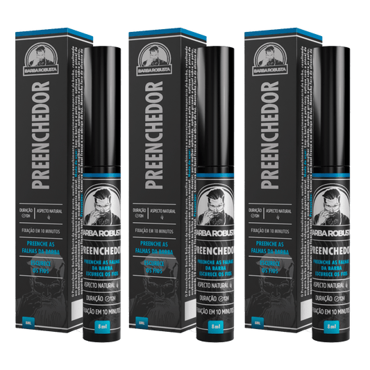 3 Preenchedores Barba Robusta - Barba Robusta