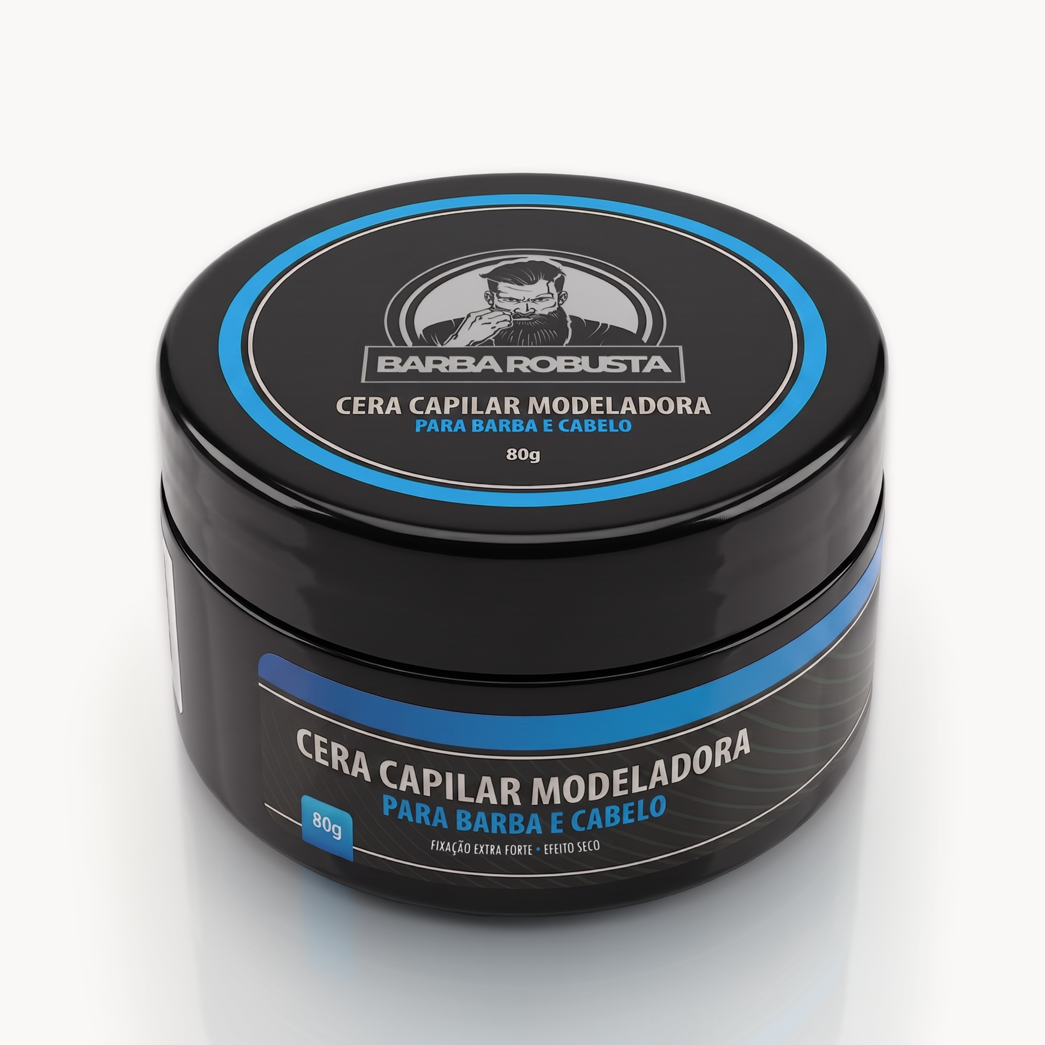 Cera Modeladora - Fixação forte - Efeito seco - 80gr