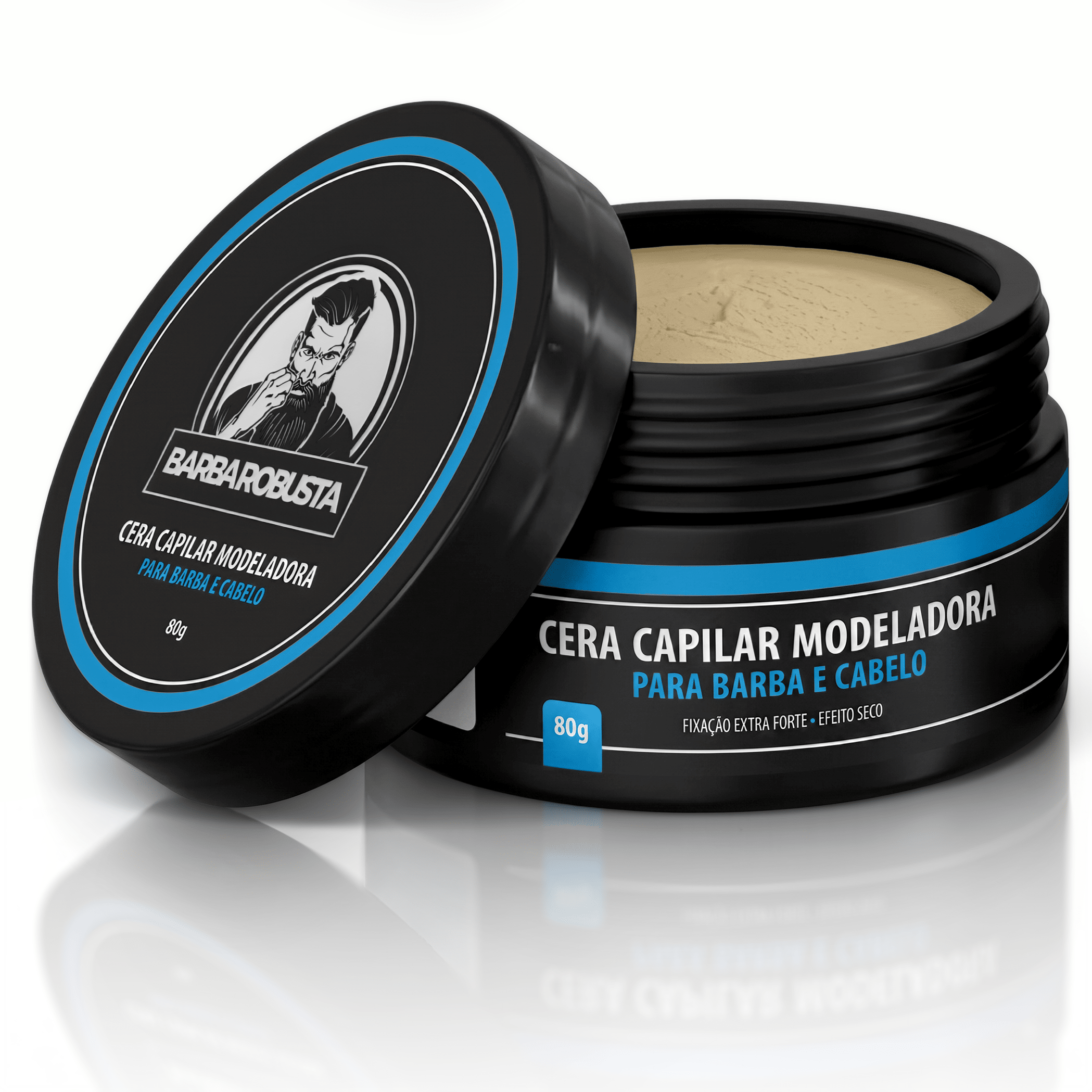 CERA CAPILAR MODELADORA 80G - Barba Robusta
