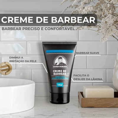 Creme de Barbear - Barba Robusta