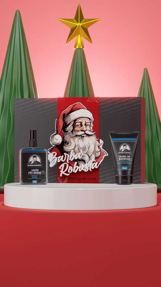 Kit Barbear 1 (Loção + Creme de Barbear) - Barba Robusta