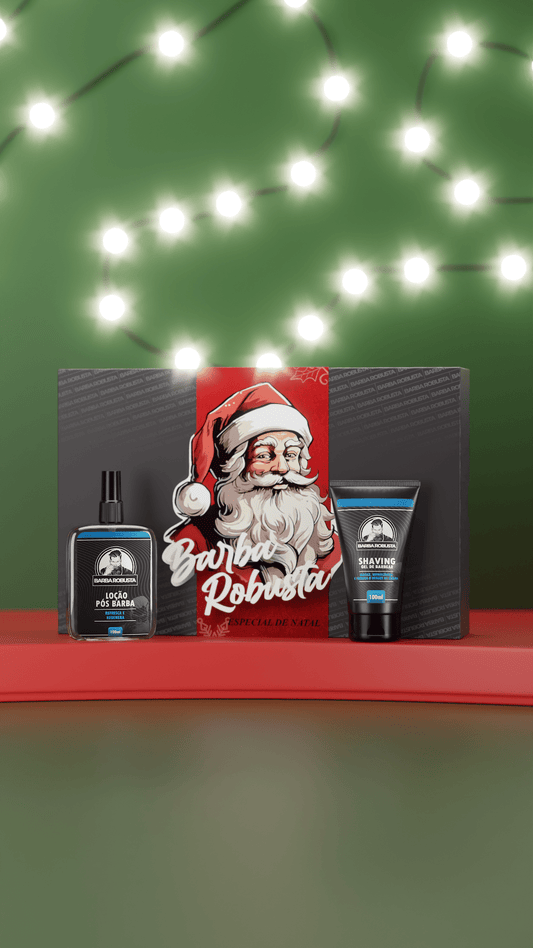 Kit Barbear 2 (Loção + Gel de Barbear) - Barba Robusta