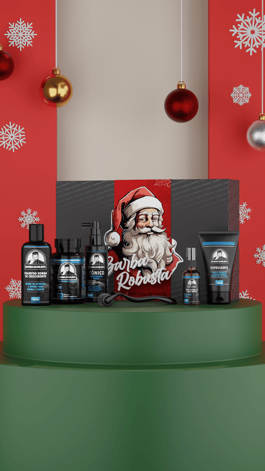 Kit Crescimento Pro Barba Robusta - Barba Robusta
