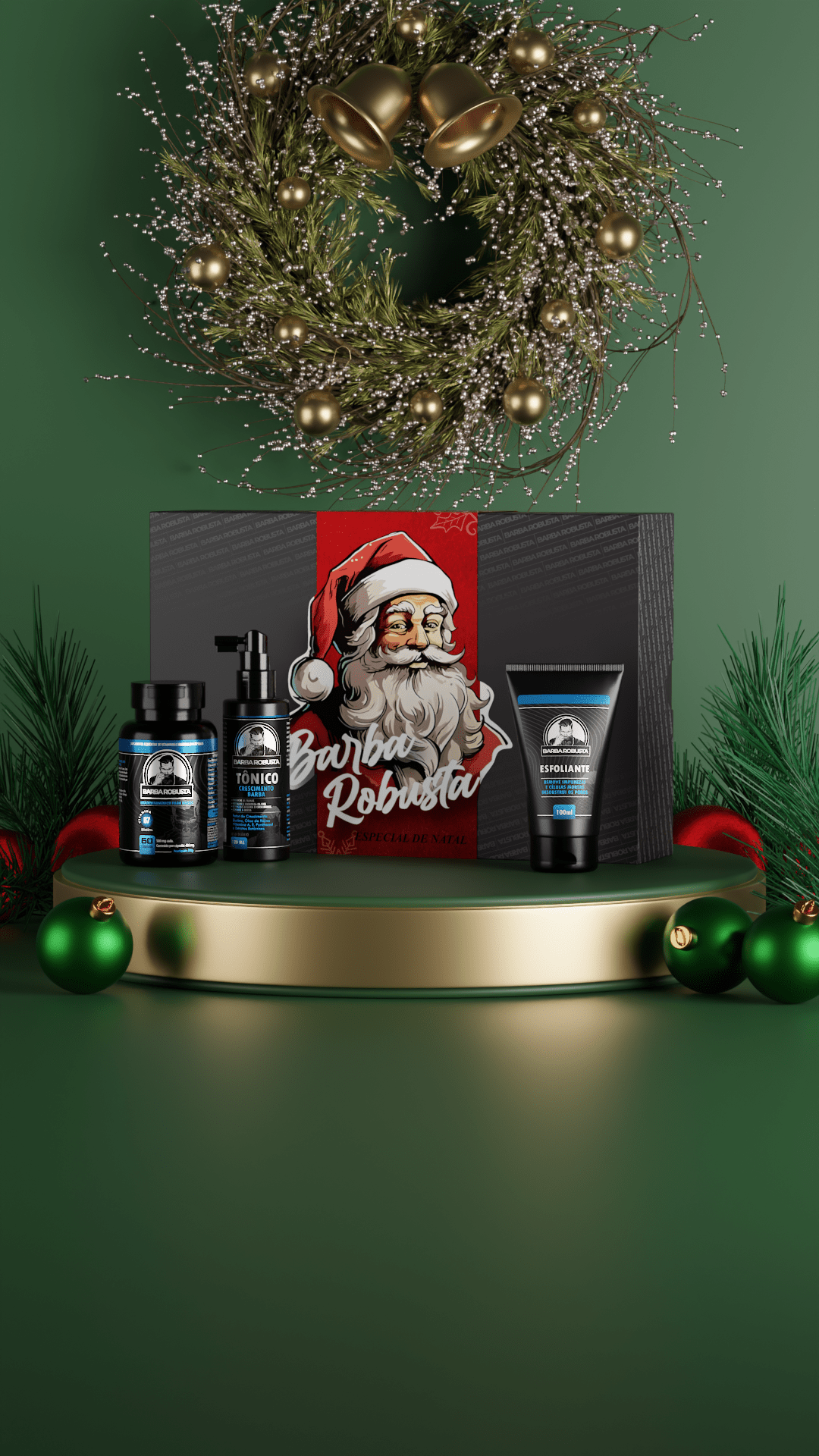 Kit Crescimento Start Barba Robusta - Barba Robusta
