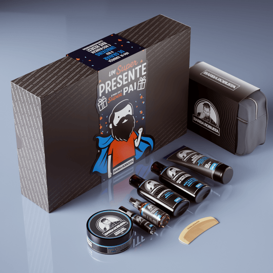 Kit Cuidados Elite Barba Robusta - Dia dos Pais - Barba Robusta