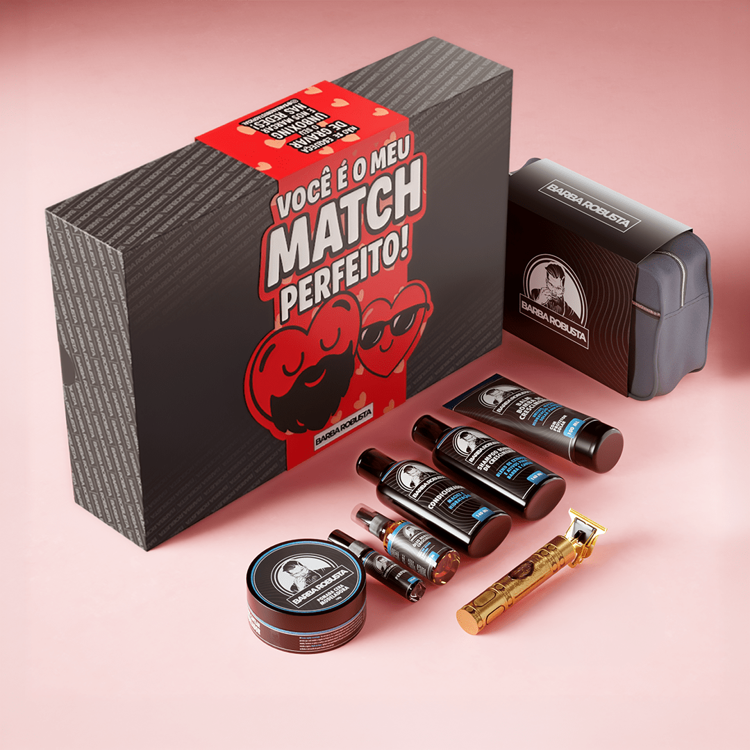 Kit Elite Dia dos Namorados - Barba Robusta