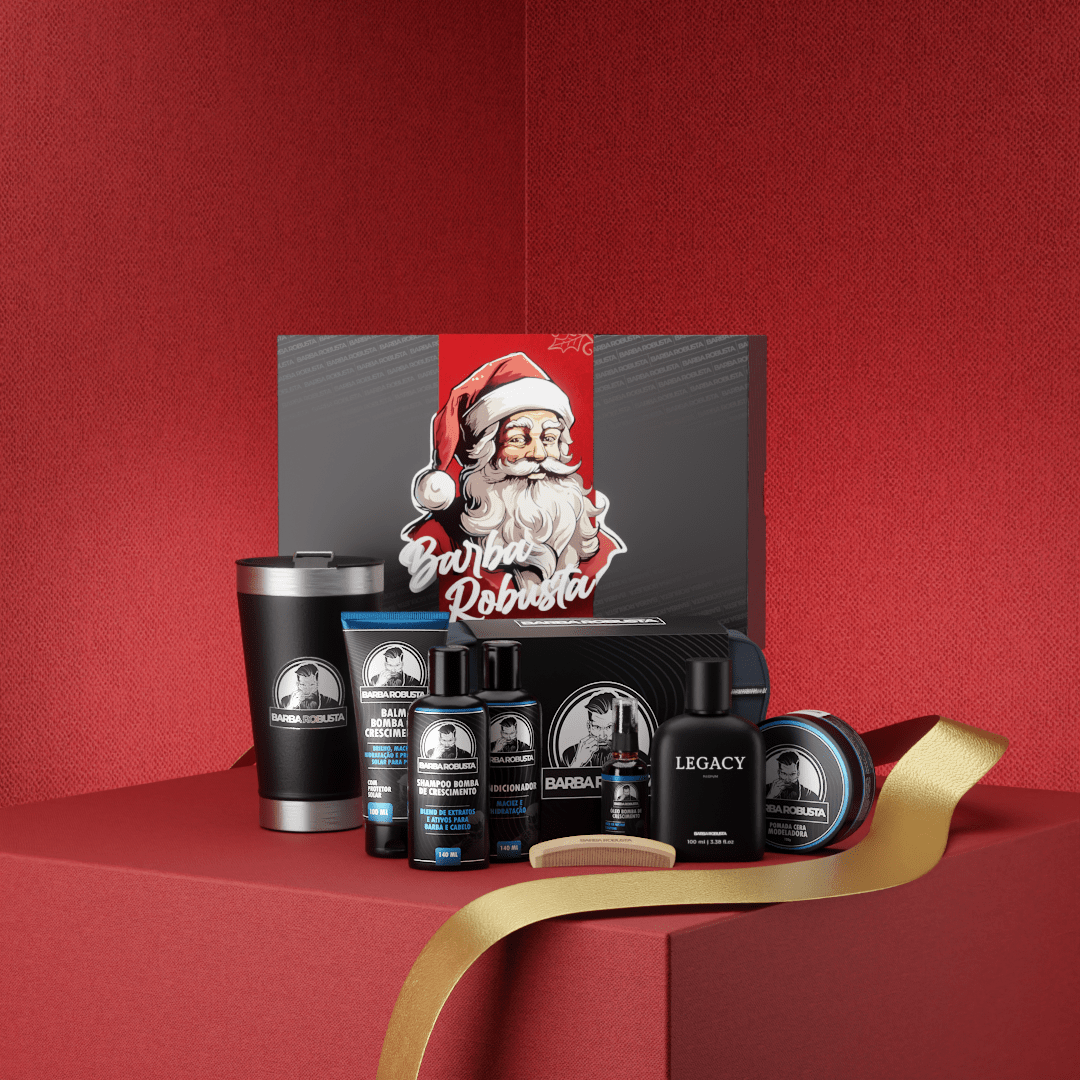 Kit Natal Barba Robusta 2025 - Barba Robusta