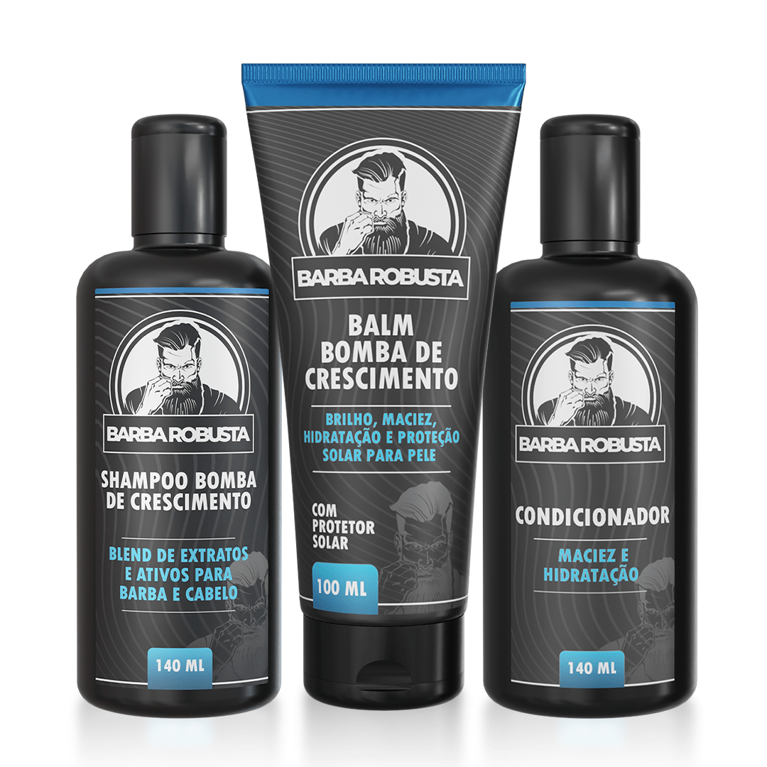 Kit Nutre - Cuidados - Barba Robusta