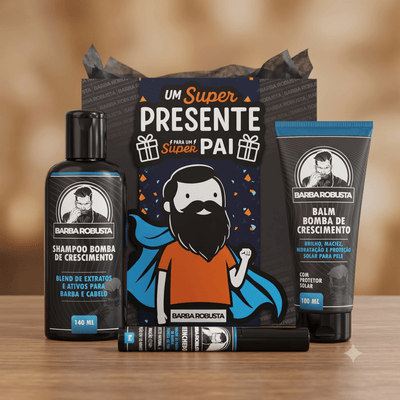 Kit Presente - Pais 2026 - Barba Robusta