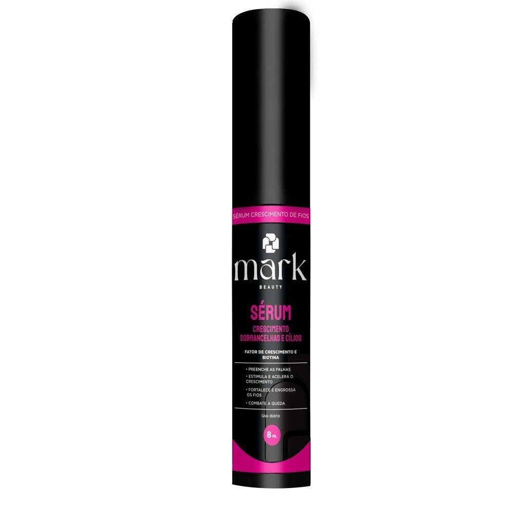 Sérum para Crescimento de Cílios e Sobrancelhas Mark Beauty - Barba Robusta